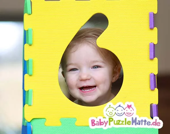 Puzzlematte im Kinderzimmer
